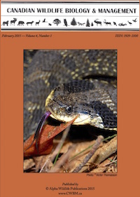 Cover Canadian Wildlife Biology & Management