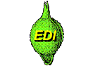 A green onion with yellow text

Description automatically generated